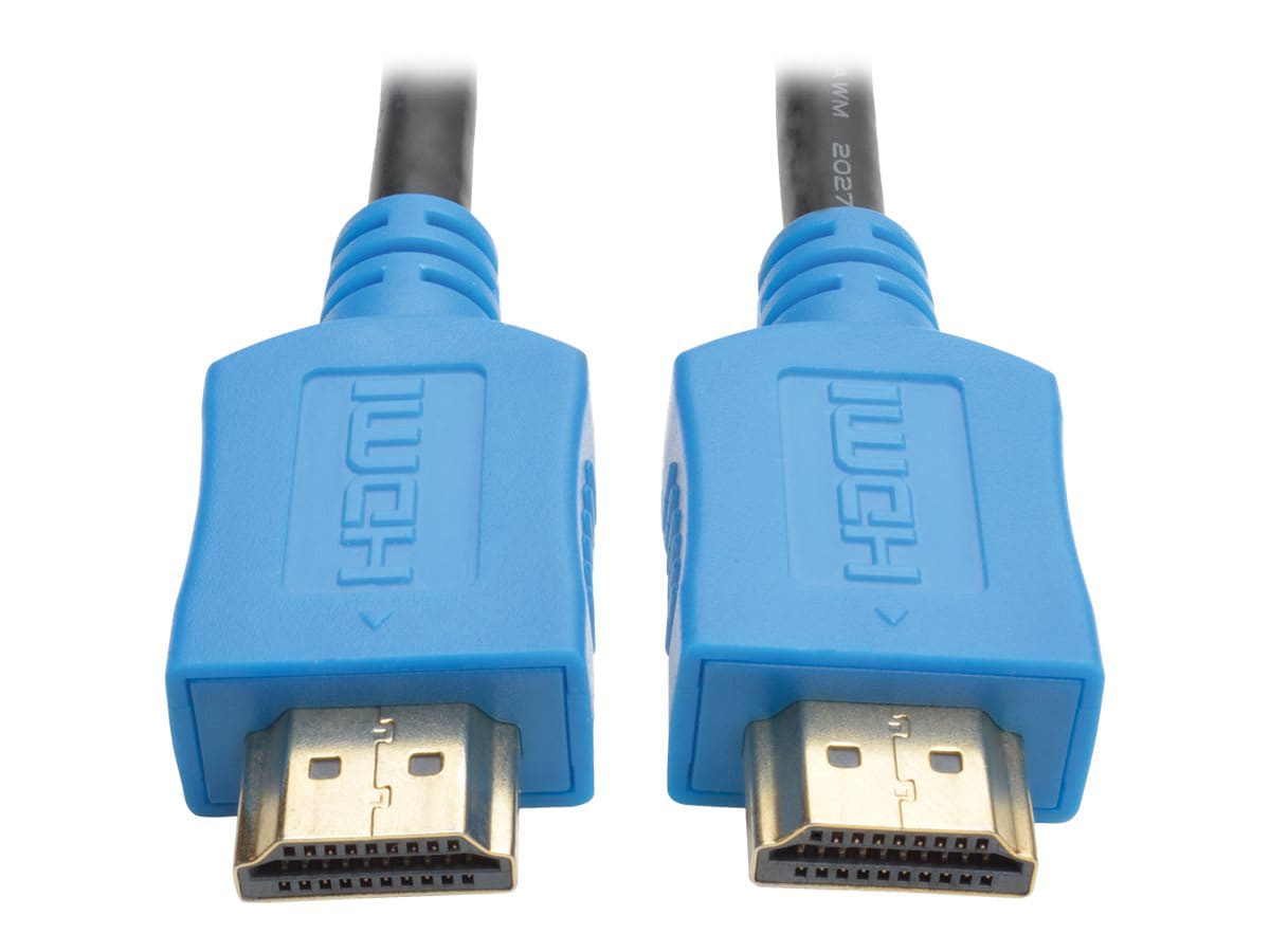 Eaton Tripp Lite Series High-Speed HDMI Cable, Digital Video with Audio, UHD 4K (M/M), Blue, 10 ft. (3.05 m) - HDMI