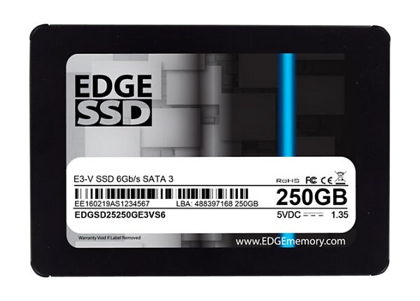 EDGE E3-V - solid state drive - 250 GB - SATA 6Gb/s