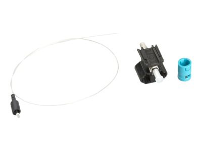 Black Box Pre-Polished - network connector - TAA Compliant - aqua