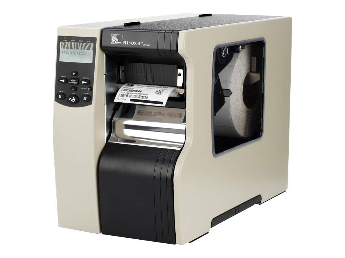 Zebra Xi Series R110Xi4 - label printer - B/W - direct thermal / thermal tr
