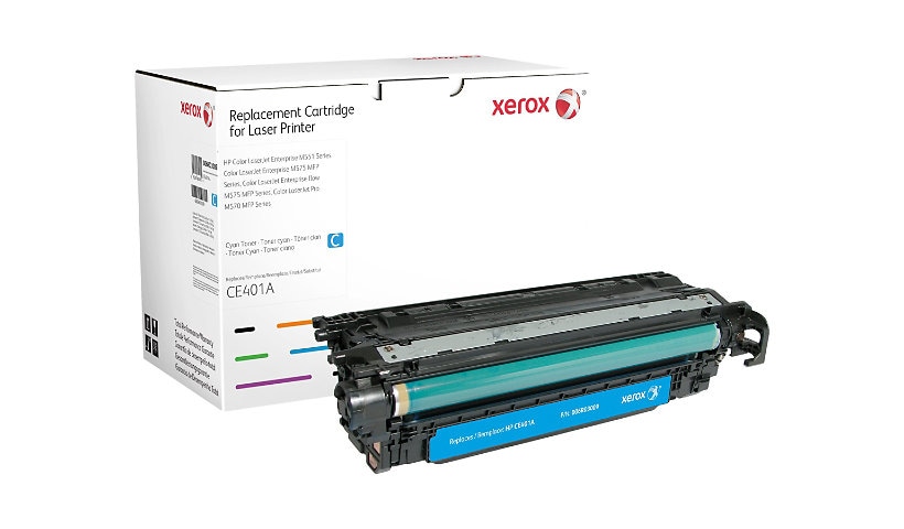 Xerox - cyan - compatible - toner cartridge (alternative for: HP CE401A)