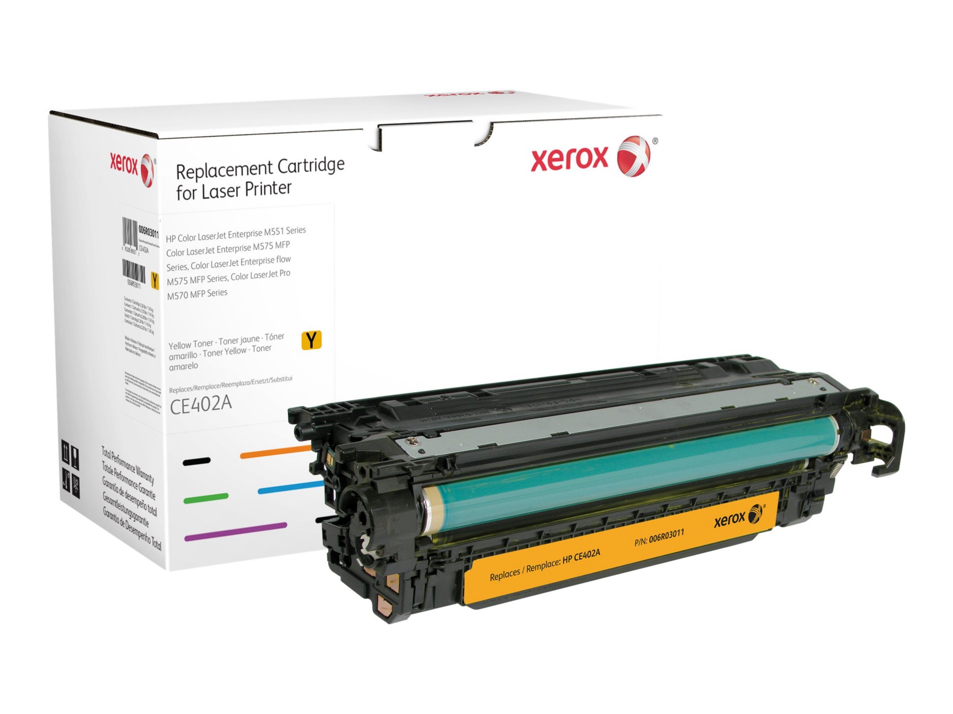 Xerox - yellow - compatible - toner cartridge (alternative for: HP CE402A)
