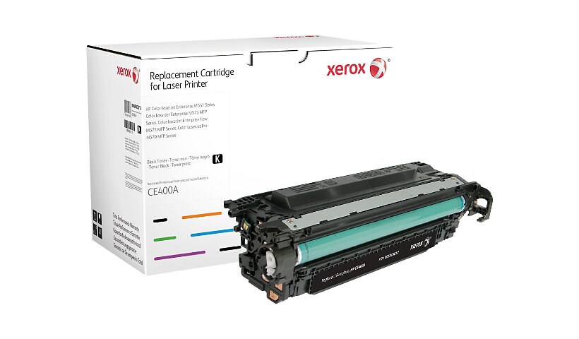 Xerox - black - toner cartridge (alternative for: HP CE400A)