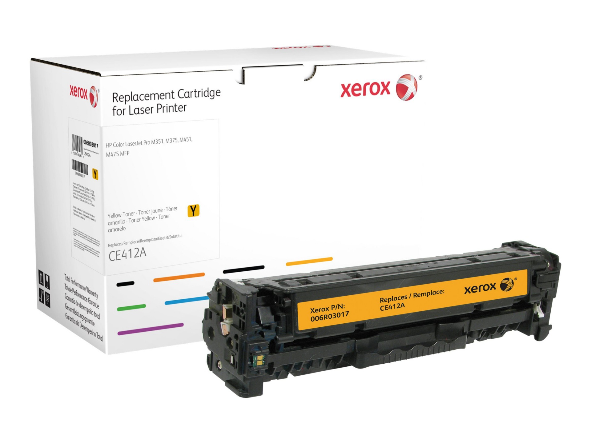Xerox - yellow - toner cartridge (alternative for: HP CE412A)