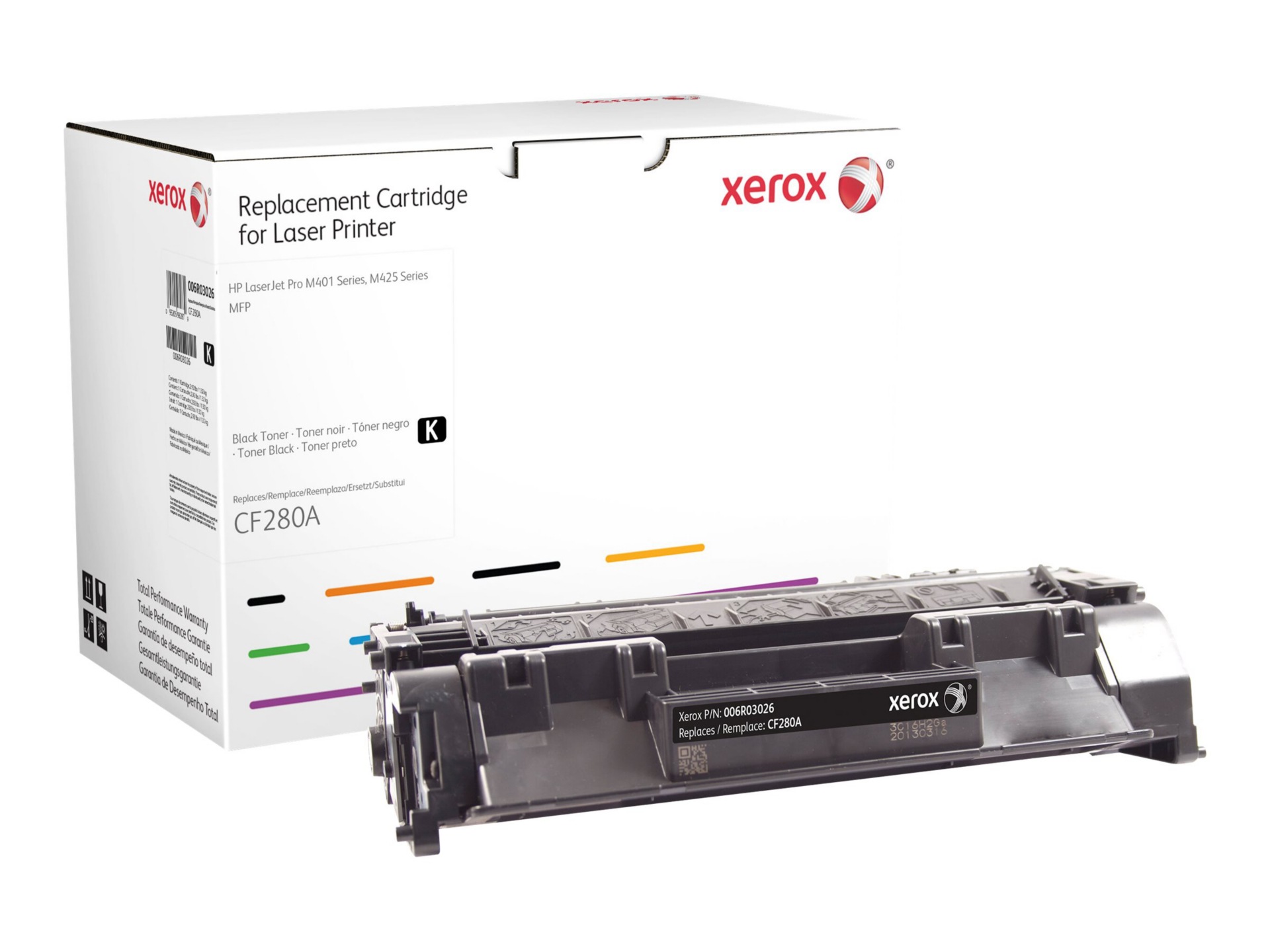 Xerox - black - toner cartridge (alternative for: HP 80A)