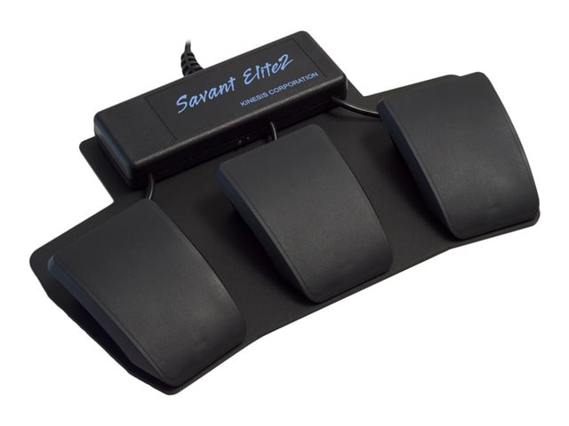 Kinesis Savant Elite2 Triple Pedal - Foot Controller - USB