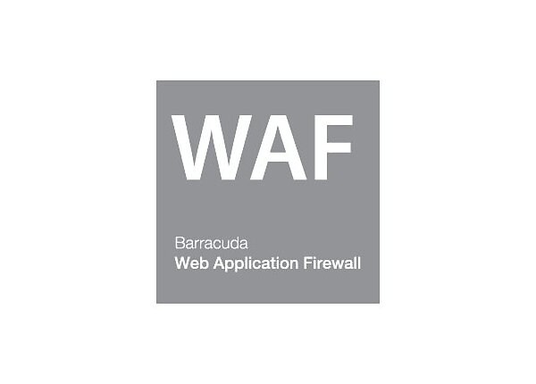 Barracuda Web Application Firewall for Windows Azure level 10 - subscription license (1 year) - 1 account