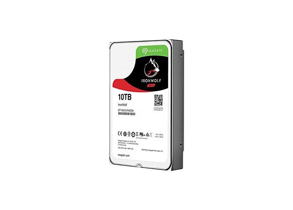 Seagate IronWolf ST10000VN0004 - hard drive - 10 TB - SATA 6Gb/s