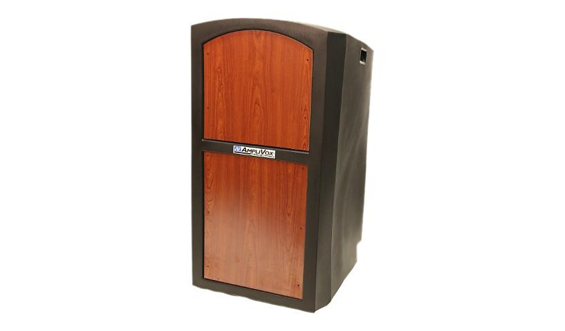 AmpliVox Pinnacle SN3250 - lectern - mahogany