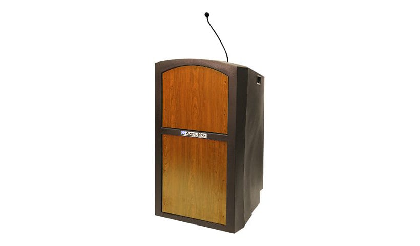 AmpliVox Pinnacle ST3250 - lectern - mahogany