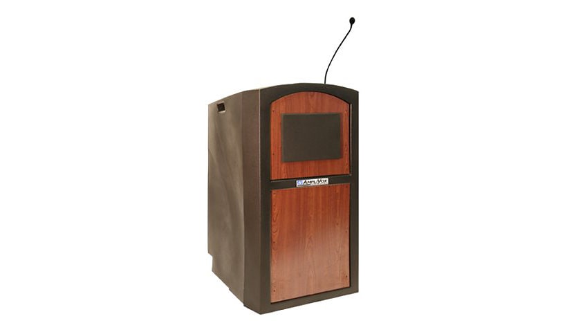 AmpliVox Pinnacle SW3250 - lectern - mahogany
