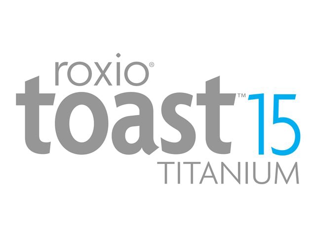 Roxio Toast Titanium (v. 15) - license