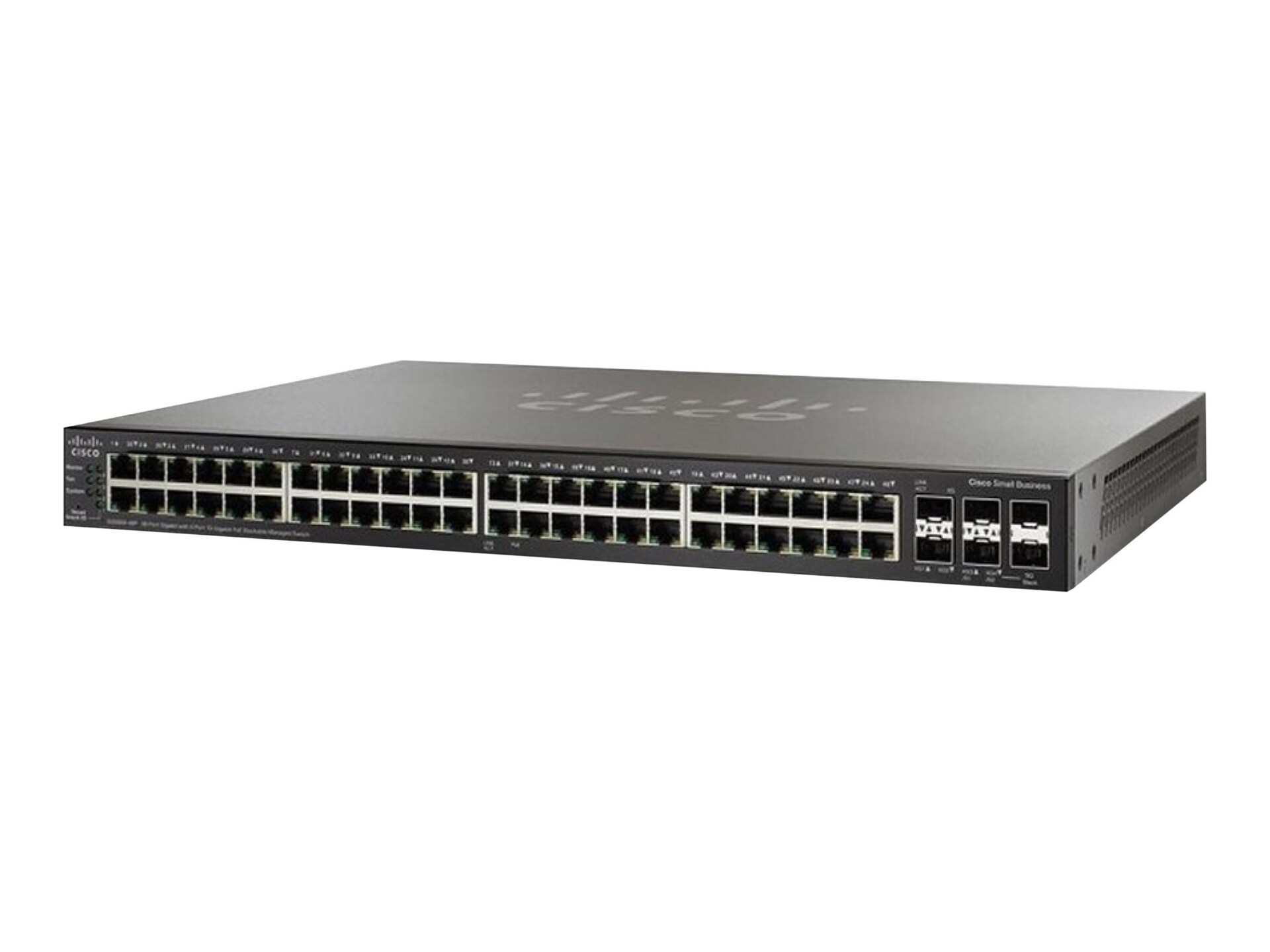 Cisco Small Business SG350X-48P - switch - 48 ports - managed - rack-mountable