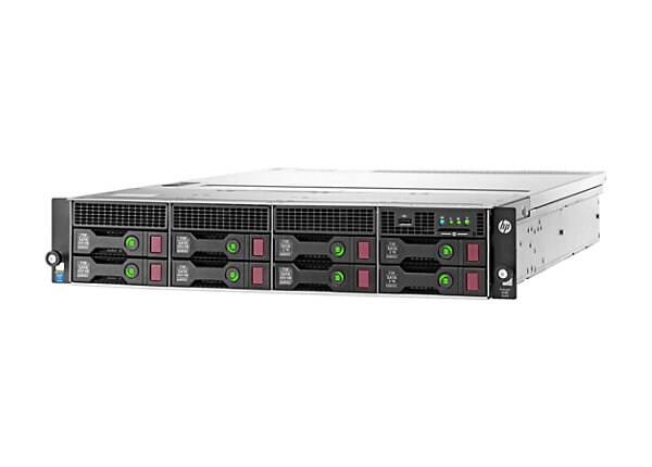 HPE ProLiant DL80 Gen9 Entry - rack-mountable - Xeon E5-2603V4 1.7 GHz - 8 GB - 0 GB