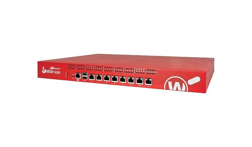 WatchGuard Firebox M200 - security appliance - with 1 year Total Security S