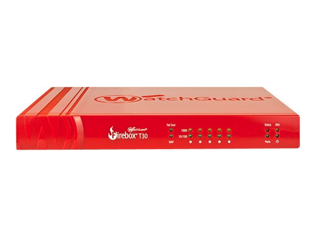 WatchGuard Firebox T30-W - security appliance - with 1 year Total Security Suite