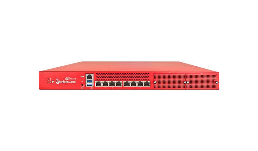 WatchGuard Firebox M4600 - security appliance - with 1 year Total Security