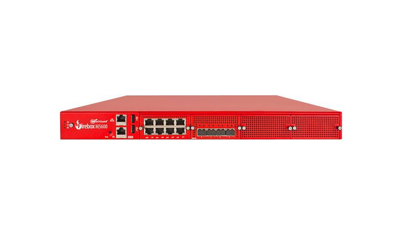 WatchGuard Firebox M5600 - security appliance - with 3 years Total Security