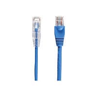 Black Box 7ft Slim-Net CAT6 Blue 28AWG 250Mhz UTP Snagless Patch Cable