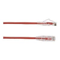 Black Box Slim-Net patch cable - 10 ft - red