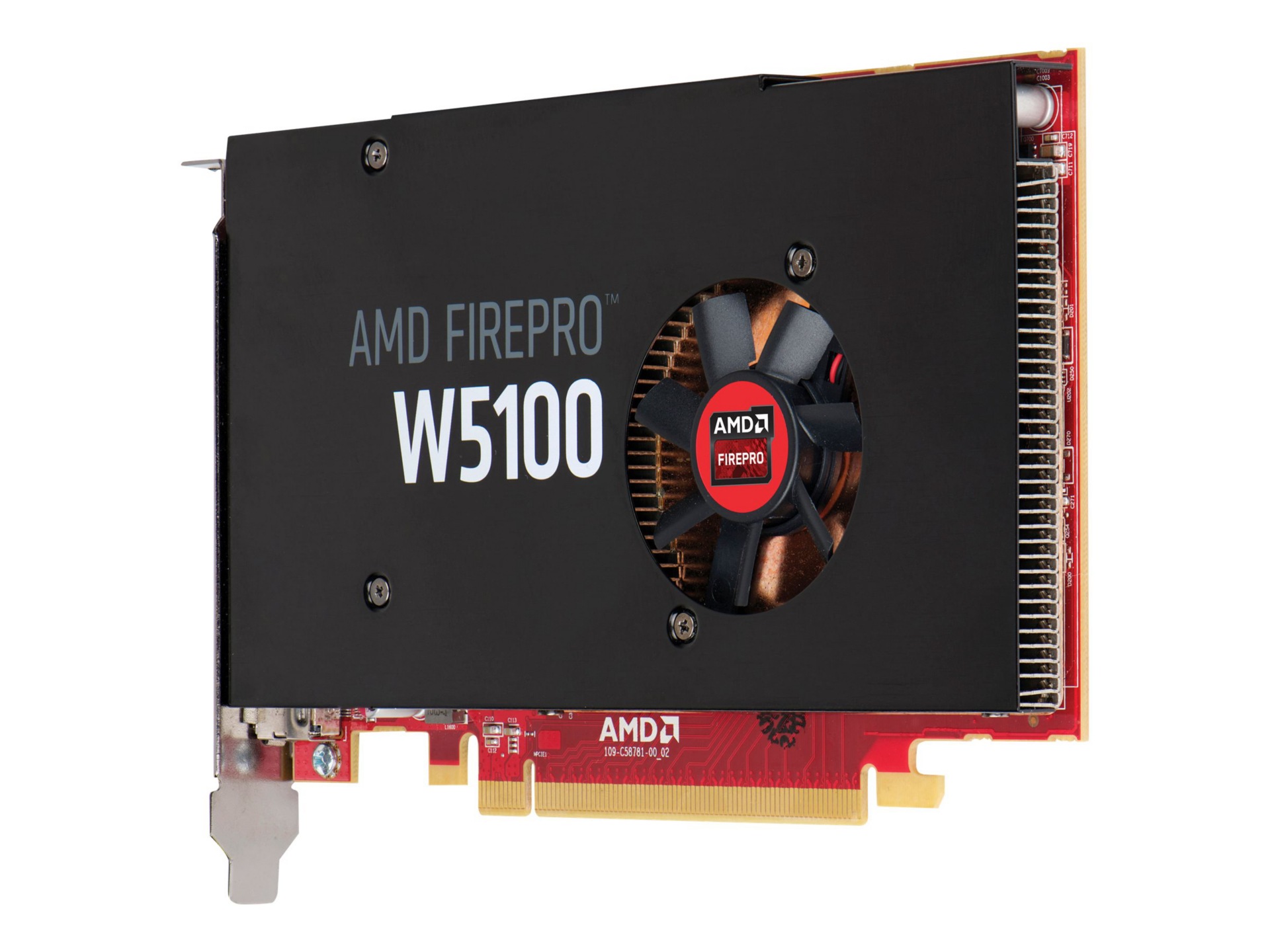 AMD FirePro W5100 - graphics card - FirePro W5100 - 4 GB