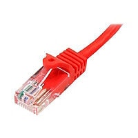StarTech.com Cat5e Ethernet Cable 6 ft Red - Cat 5e Snagless Patch Cable
