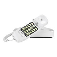 AT&T Trimline 210 - corded phone - white