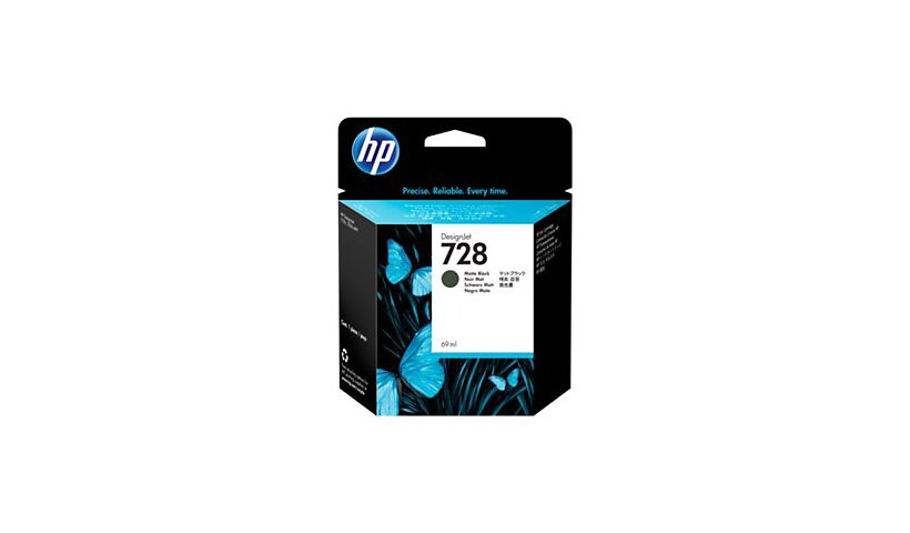 HP 728 - matte black - original - DesignJet - ink cartridge