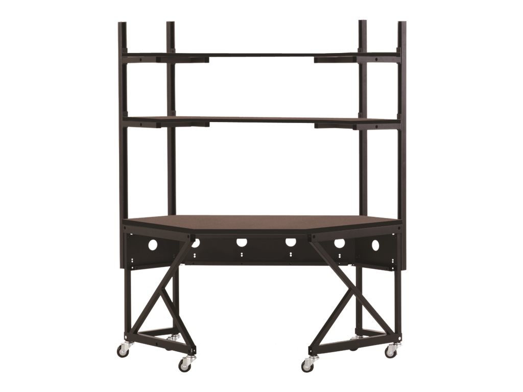 Kendall Howard Performance 100 LAN Station - workstation - african mahogany