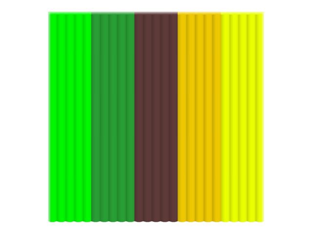 3Doodler Welcome to the Jungle - 25-pack - evergreen, super yellow, choco brown, sunny side yellow, Grrreally green -