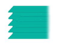 3Doodler - 25-pack - totally teal - ABS filament