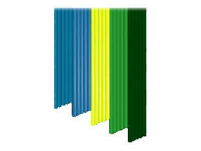 3Doodler Rainforest Raver - 25-pack - rainforest green, radioactive yellow, blue steel, greener grass, tealtastic - PLA