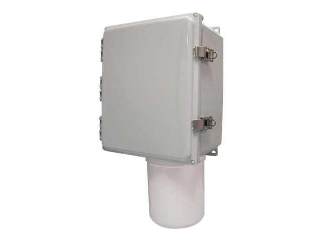 TerraWave 12" x 10" x 6" Enclosure w/ Solid Door, Latching Locks, Integrated Omni Antenna, 4 RPTNC Connectors, Universal