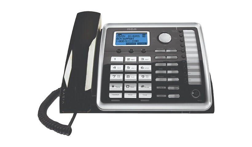 RCA ViSYS 25214 - téléphone filaire avec ID d'appelant/appel en instance