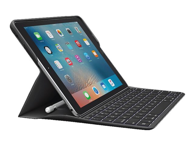 Logitech CREATE - keyboard and folio case for 9.7-inch iPad Pro - black