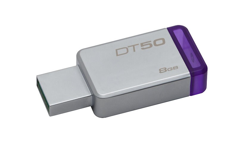 Kingston DataTraveler 50 - USB flash drive - 8 GB
