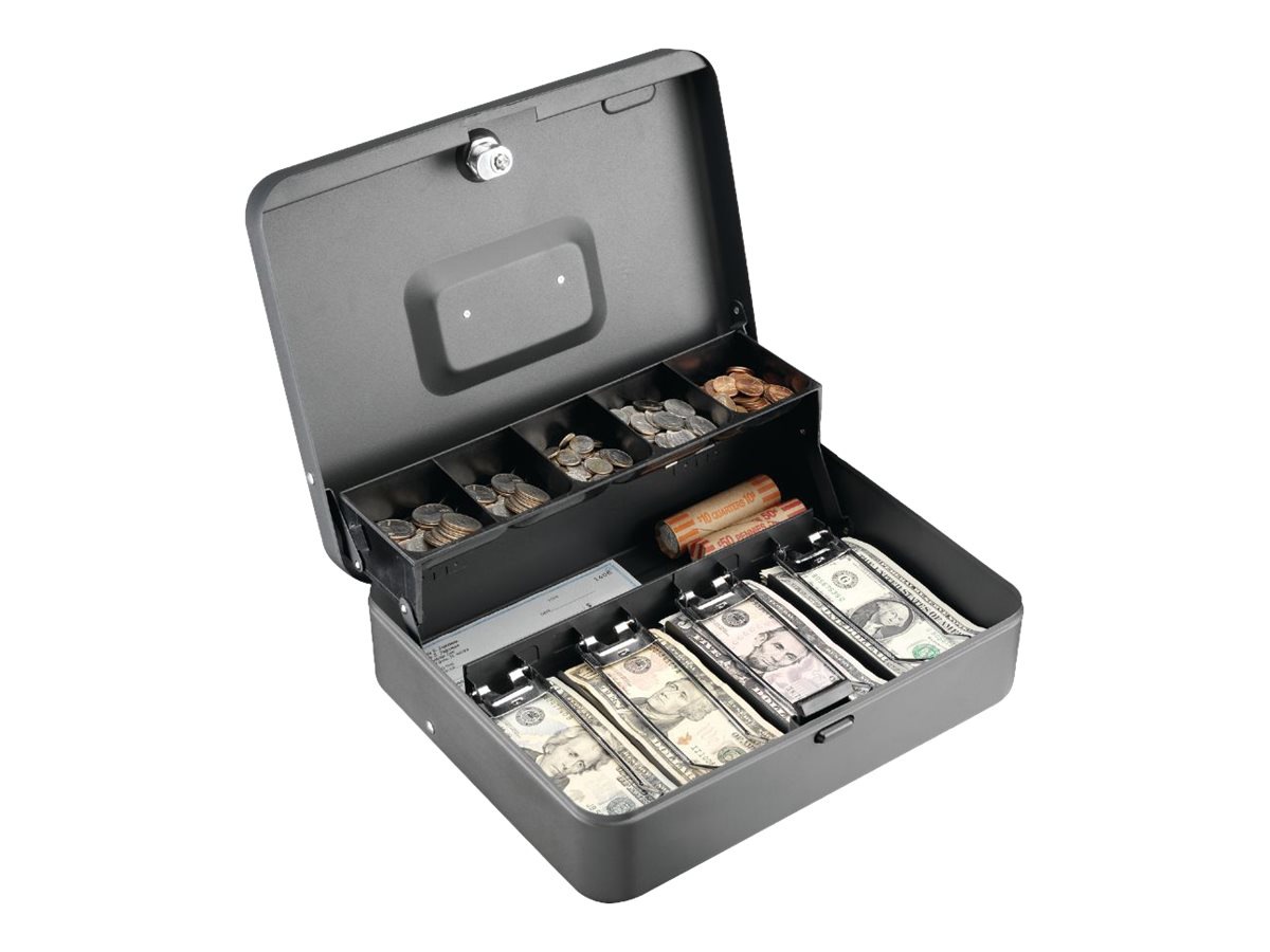 STEELMASTER Tiered - cash box for money