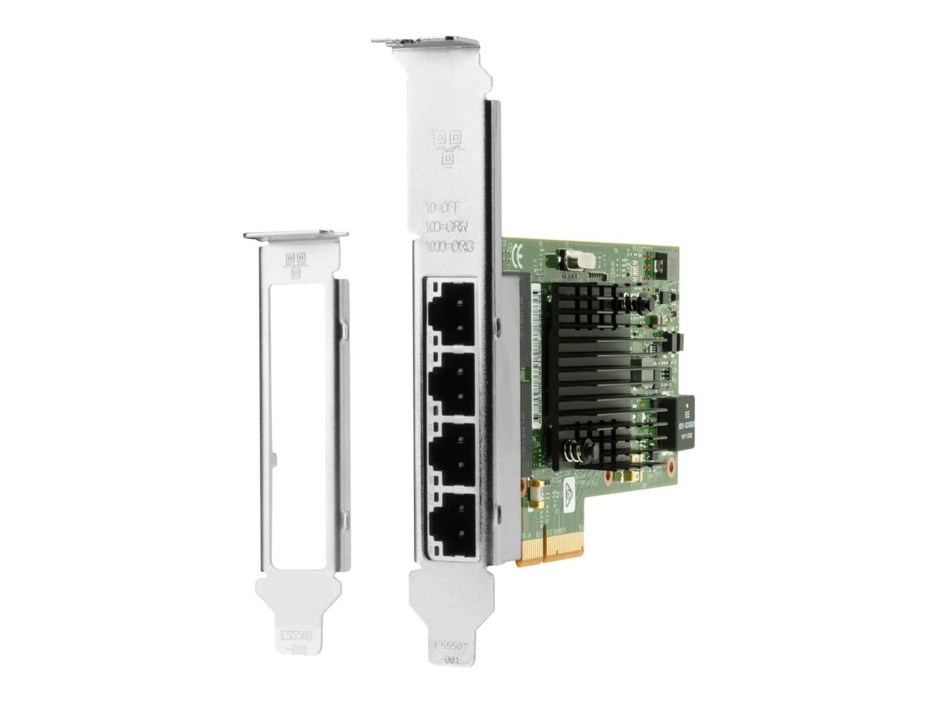 HP Intel I350-T4 Gigabit Ethernet Card