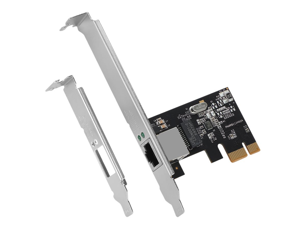 SIIG Dual Profile Gigabit Ethernet PCIe - up to 1000Mb/s data transfer rate