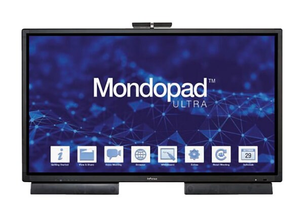 InFocus Mondopad INF6521 - Kit - all-in-one - Core i7 4770T 2.5 GHz - 8 GB - 128 GB - LED 65"