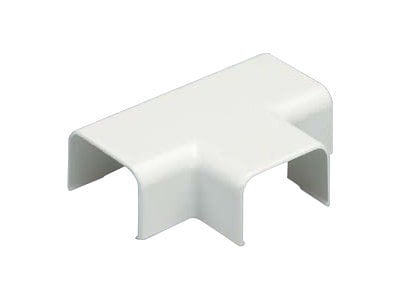 Surface Raceway, LD10 Low Voltage Tee, Electric Ivory