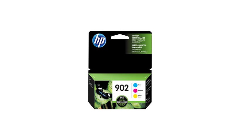 HP 902 - 3-Pack - Yellow, Cyan, Magenta - Original Ink Cartridge