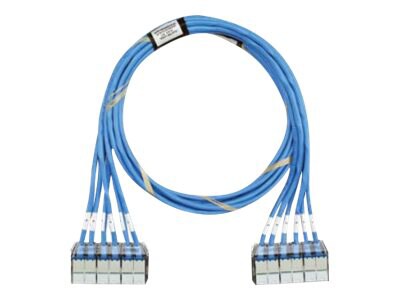 Panduit QuickNet Cable Assembly - network cable - 45 ft - blue