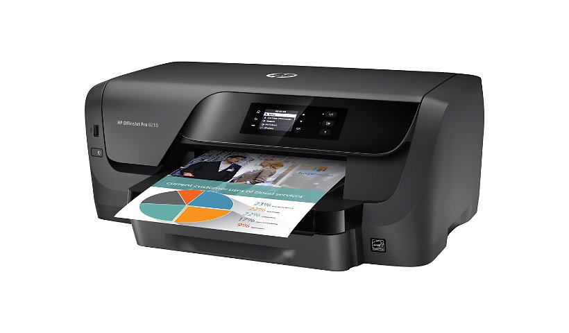 HP Officejet Pro 8210 Desktop Inkjet Printer - Color