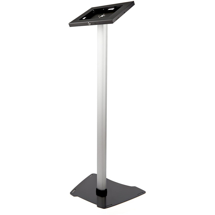 StarTech.com Secure Tablet Floor Stand - Security lock protects your tablet from theft and tampering - Supports iPad and