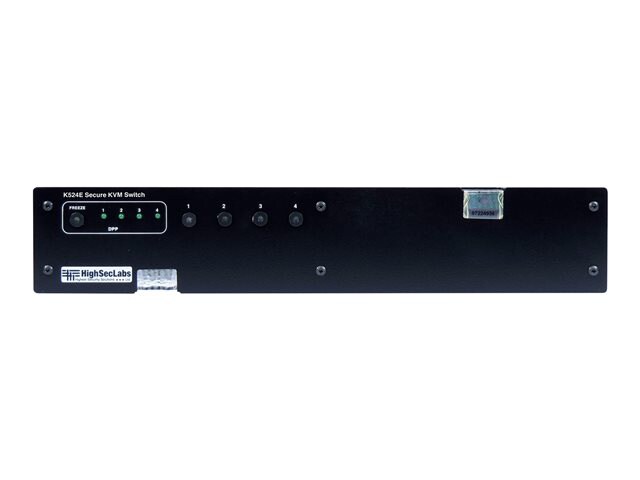 HighSecLabs Secure K524E - KVM / audio / USB switch - 4 ports
