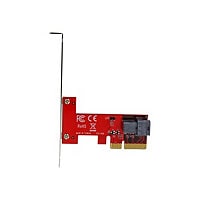StarTech.com x4 PCI Express to SFF-8643 Adapter for PCIe NVMe U.2 SSD