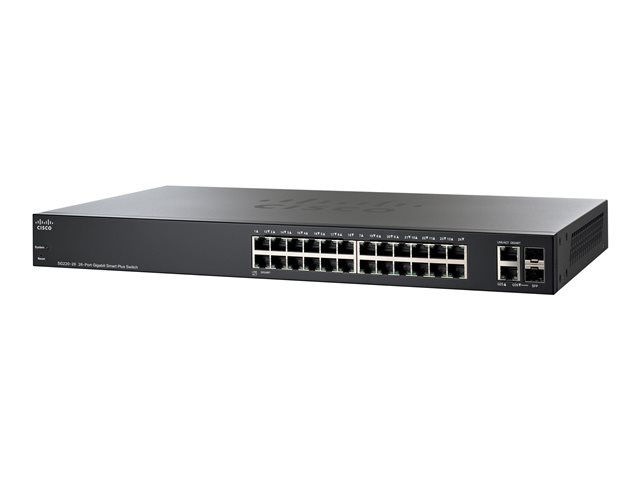 Cisco Small Business Smart Plus SG220-26 - switch - 26 ports - managed - rack-mountable