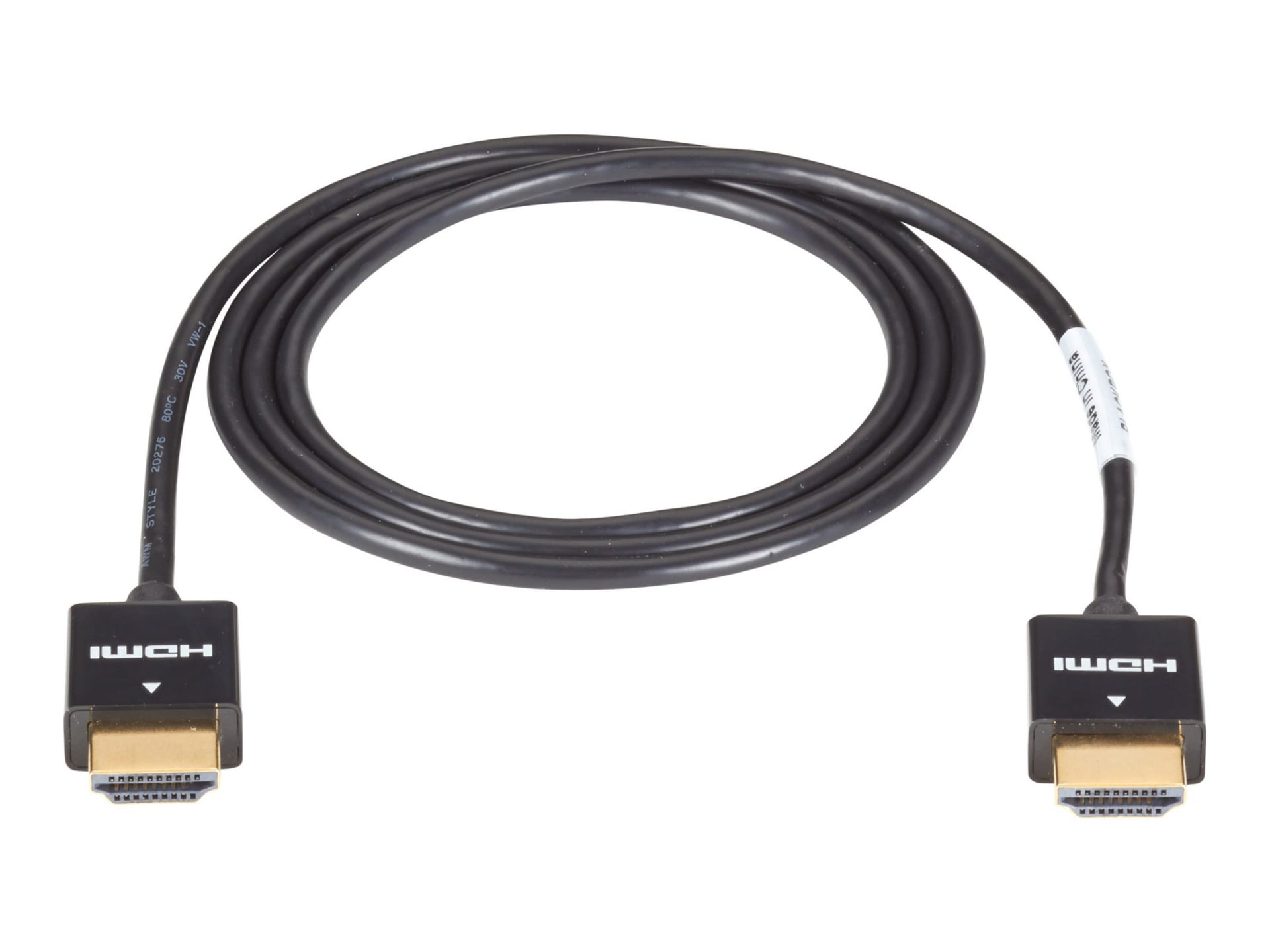 Black Box SlimLine High-Speed HDMI Cable - 3-m (9.8-ft.) - HDMI cable - 10 ft