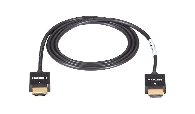 Black Box SlimLine High-Speed HDMI Cable - 3-m (9.8-ft.) - HDMI cable - 10 ft